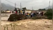 Lima: familias que viven cerca de quebradas y ríos se quedan sin hogar tras precipitaciones
