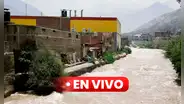 Lluvias en Lima EN VIVO: Caudales del río Rímac, Chillón y Lurín rebasarían el umbral rojo en las próximas horas
