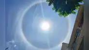 Halo solar sorprende a ciudadanos de Lambayeque tras intensas lluvias