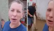 Leslie Stewart se suma a labores de limpieza en Punta Hermosa tras huaico: “Todos apoyando”
