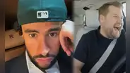Bad Bunny sorprende a James Corden al cantar temas de Ariana Grande y Harry Styles