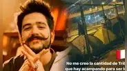 Camilo ya está en Lima y se emociona al ver a la 'Tribu' acampando para su concierto: "Los amo"