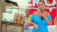 Ethel Pozo cumple su palabra y llevó víveres a damnificados: "Estamos acostumbrados a criticar"
