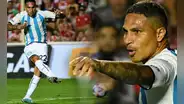 Prensa argentina se rinde ante el gol de Paolo y le dan su mejor puntaje de la temporada