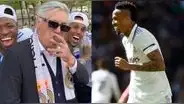 Ancelotti trolea a Militao con cruel broma: "Un defecto es que no es tan guapo"