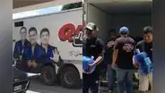 Grupo 5 entregó donación a damnificados por lluvias en Lambayeque
