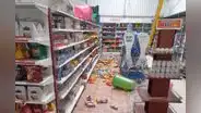 Trabajador de centro comercial graba precisos momentos del temblor en Tumbes