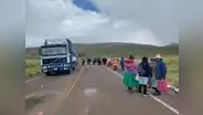 Pobladores en huelga se encargaron de liberar vías en Puno