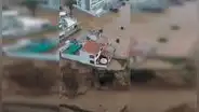 Punta Hermosa: casa de playa a punto de colapsar tras presencia de huaicos