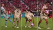 El penal más tonto de la historia: defensor argentino coge la pelota tras pase de su arquero