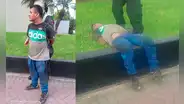 San Isidro: sujeto acuchilló a su pareja en plena vía pública y fue capturado por la PNP