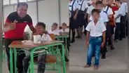 ¿Qué pasó con Armando, el niño que asistió a clases sin zapatos ni uniforme completo?