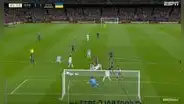 ¡Imposible para Courtois! Sergi Roberto le rompió el arco al belga y puso el 1-1 del Barcelona