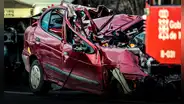 Mueren 5 niños luego de que su auto se saliera de la autopista y chocara contra un árbol