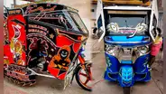 ¿Cuál es el origen de las populares mototaxis 'tuneadas' y por qué sus conductores las adornan así?