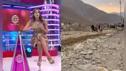 Valeria Piazza tras publicar en redes donaciones a damnificados del huaico: “Gracias por confiar”