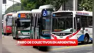 Nuevo paro de colectivos en Argentina: ¿cuándo será y a qué se debe?