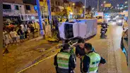 Comas: furgoneta arrolló y causó muerte de joven que ayudaba a su padre como soldador ambulante