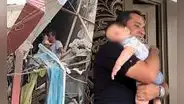 "Sentía que estaban vivas": el emotivo relato del padre que rescató a su esposa e hija de los escombros