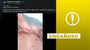 No, video de huaico arrastrando a mujer no es actual: data de 2018