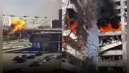 Bombardeo ruso deja al menos un muerto y 25 heridos en edificio residencial de Ucrania