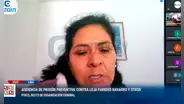 Lilia Paredes reapareció en audiencia virtual desde México: "No podría dar mi domicilio"