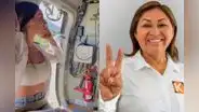 Hijo de la congresista Cruz María Zeta y su enamorada son captados utilizando helicóptero del Estado