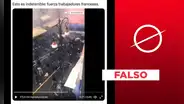 No, este video no corresponde a las protestas por la reforma de pensiones en Francia