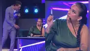 Daniela Darcourt pasó incómodo momento con Cristian Rivero: “No me interrumpas”