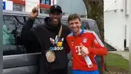 ¡'Cuto' Guadalupe y Thomas Müller juntos! El más grande 'crossover' en la previa del Perú vs. Alemania