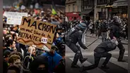 Protestas no paran en Francia: miles se movilizan en novena jornada contra reforma de pensiones