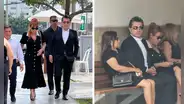 Magaly Medina llega al velorio de su padre de la mano de su esposo Alfredo Zambrano