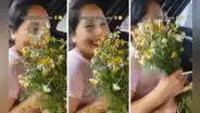 Joven sorprende a su novia con un ramo de manzanilla: "Lo importante es la intención"