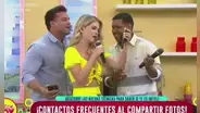 Christian Domínguez se pone nervioso cuando revisan su celular en “América hoy”