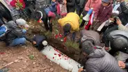 Lágrimas, dolor e impotencia durante último adiós a Rosalino Flórez, muerto por represión policial en Cusco