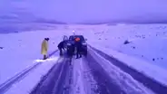 Vehículos quedaron varados y otros se despistaron por intensa nevada en la vía Arequipa – Caylloma