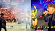 Maroyu puso a bailar con su cumbia al público argentino en su presentación en Luna Park