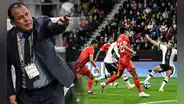 ¿Qué respondió Juan Reynoso sobre la cuestionada línea de 3 que usó ante Alemania?