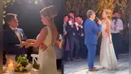 Maritere Braschi: su esposo le cantó "Entra en mi vida", de Sin Bandera, en su boda