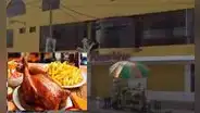 ¡El colmo! Hombre entra a restaurante y se roba un pollo a la brasa y un celular en Trujillo