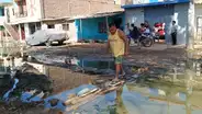 Muere paciente que no llegó a su diálisis por culpa de calles inundadas de desagüe en Chiclayo