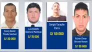 Estos son los feminicidas más buscados del país y por los que se ofrece hasta S/50.000