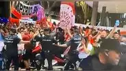 Jugadores de la selección peruana fueron agredidos por parte de la Policía de España