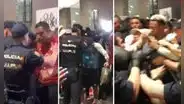 Video revela agresión contra Gallese y muestra a Valera con Yotún enfrentándose a policías españoles