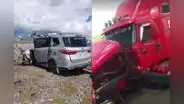 Accidente de tránsito en la carretera Arequipa – Puno dejó 6 muertos y 2 heridos