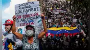Profesores venezolanos marchan para exigir aumento salarial y renuncia de ministra de Educación