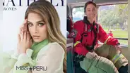 Miss Perú 2023: Nathaly Terrones invita al público a formar parte de los bomberos voluntarios