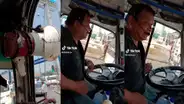 “¡Mente de tiburón!”: chofer instala micrófono a su bocina para llamar pasajeros y causa furor en redes