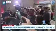 ¿Qué pasó con la selección peruana en España y por qué se habría originado la pelea con la policía?