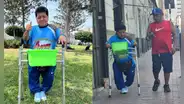 'Pompinchú': ¿qué accidente lo llevó a usar andador y por qué no le quisieron operar?
